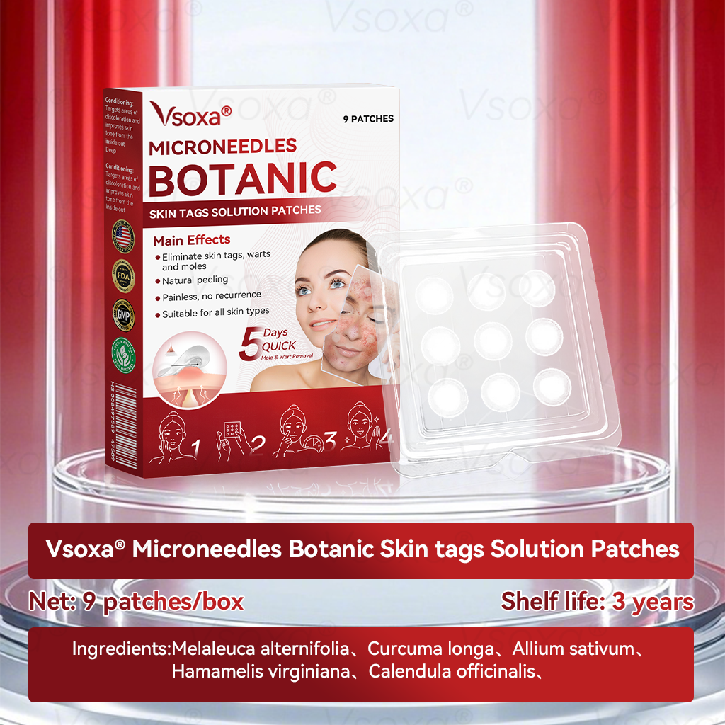 𝑉𝑠𝑜𝑥𝑎® 💧Microneedles Botanical Skin Tags Solution Patches - Made in the USA👩‍⚕️